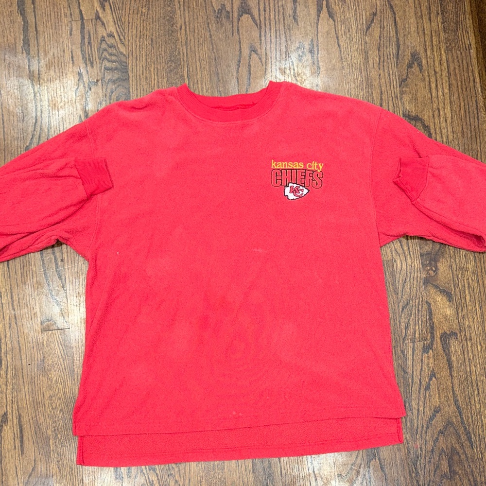 Kids Red Kansas City Chiefs Sweatshirt